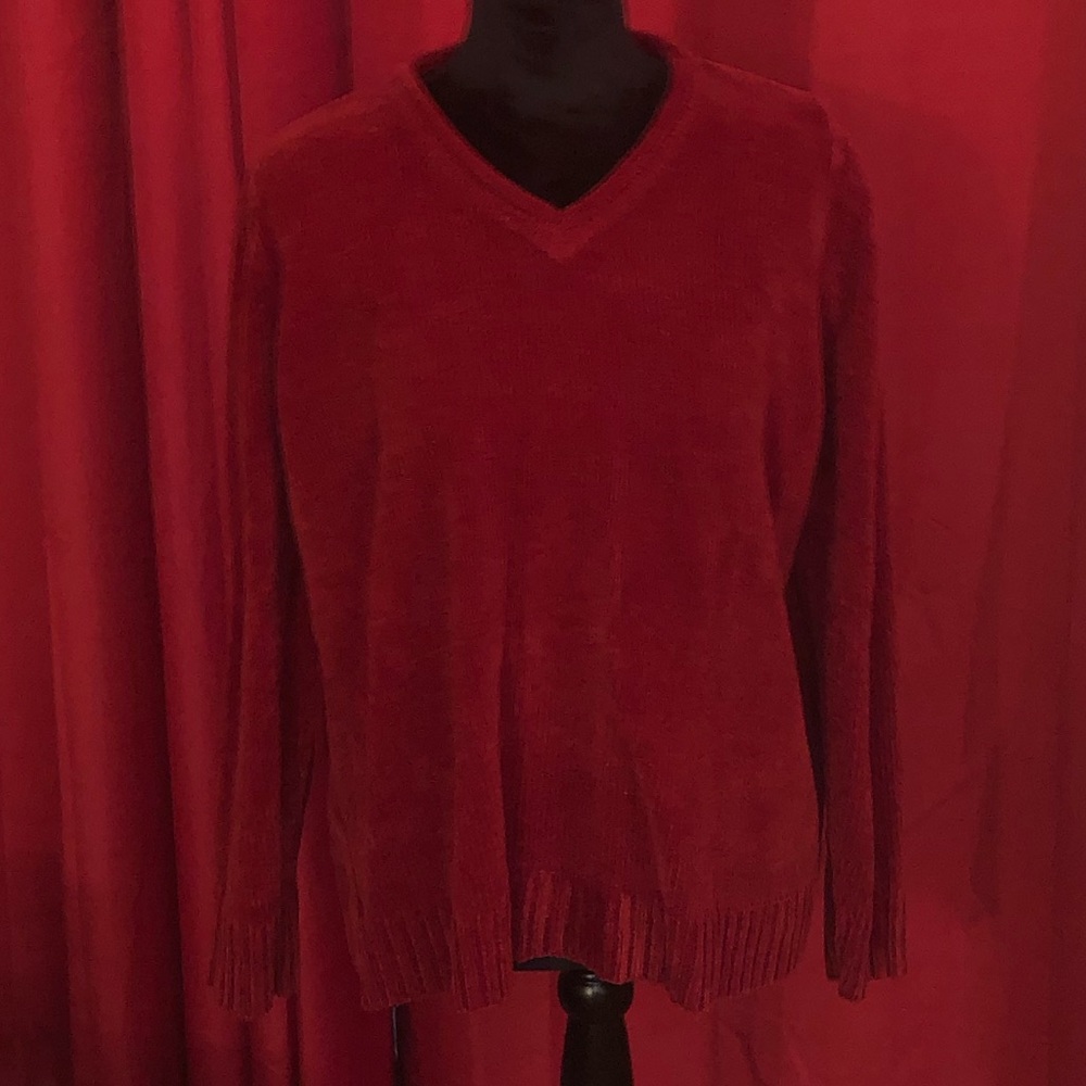 Carolyn Taylor Woman Plus Size 2x red sweater